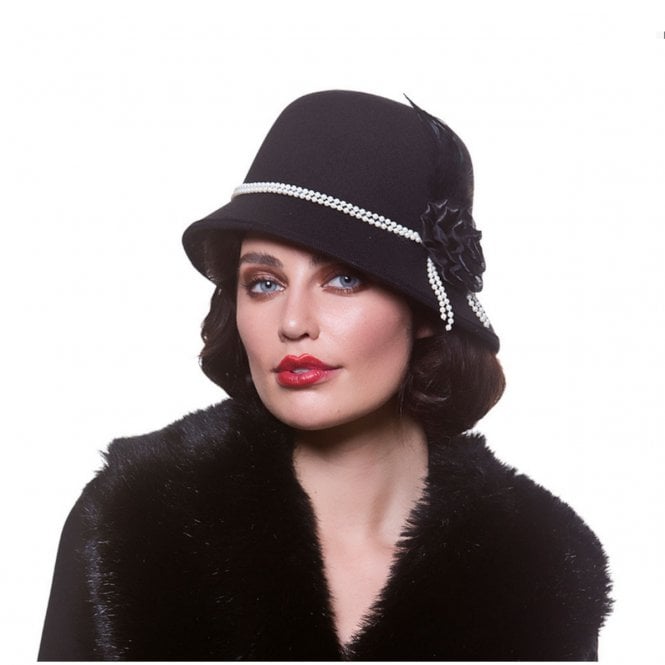 1920's Gangster Girl Hat