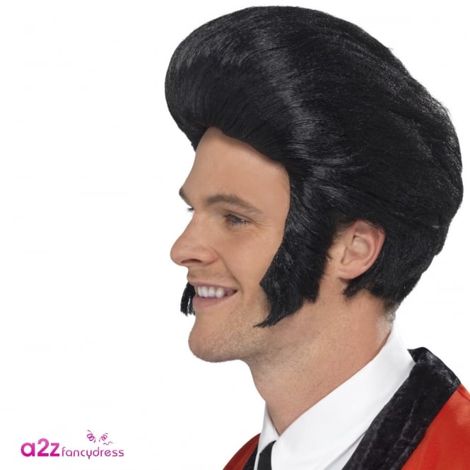 50s Quiff King Wig - Adult Accessory