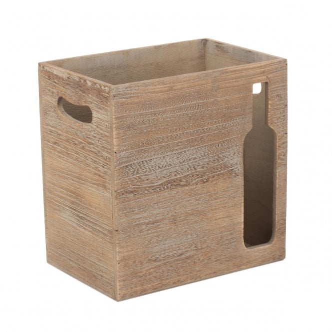 6 Wine Bottle Wood Cut-Out Carrier