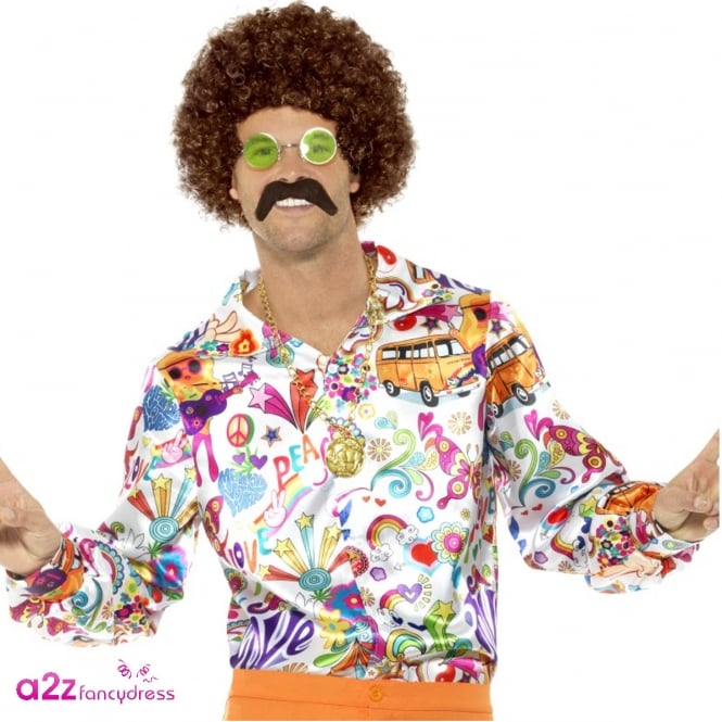 60s Groovy Shirt - Adult Costume