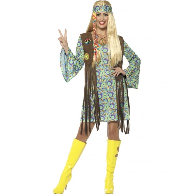 60's Hippie Chick - Adult Costume