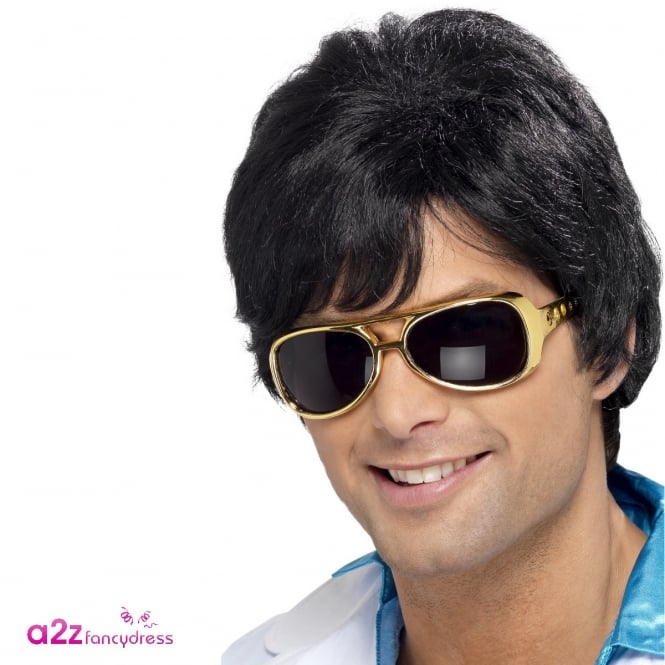 70s Shag Wig (Black) -Adult Accessory