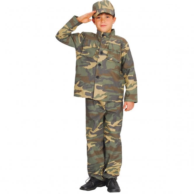 Action Commando - Kids Costume