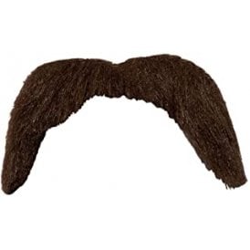 Adult Black Cowboy Moustache