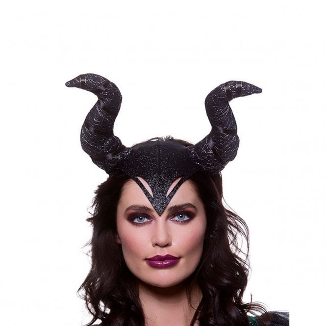 Adult Black Gothic Horns