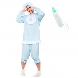 Adult Blue Big Cry Baby + Blue Bottle