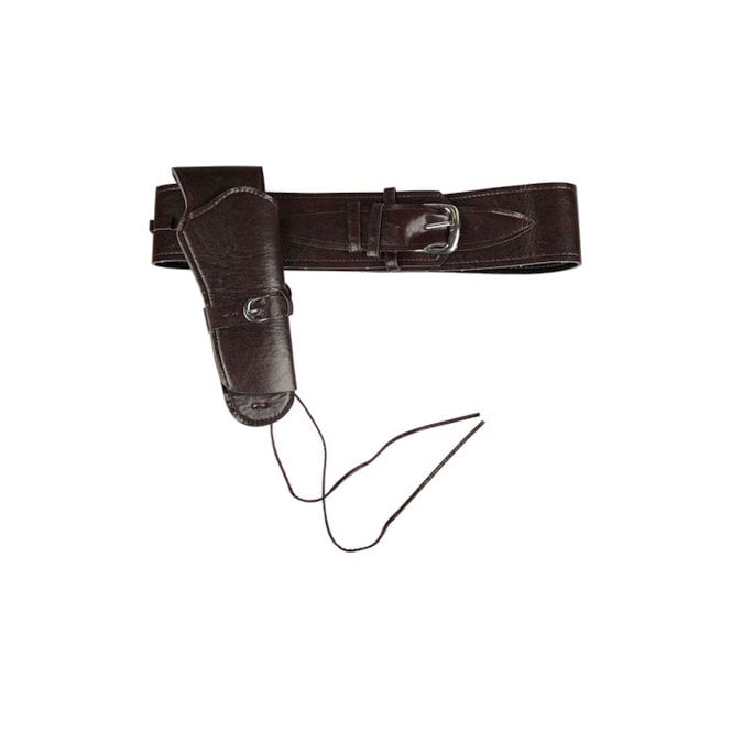 Adult Brown Deluxe Cowboy Holster 
