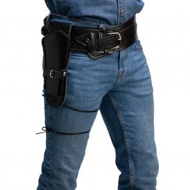 Adult Deluxe Cowboy Black Holster 