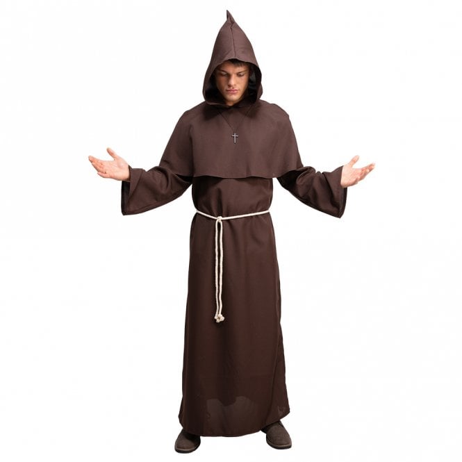 Adult Deluxe Medieval Monk - Brown