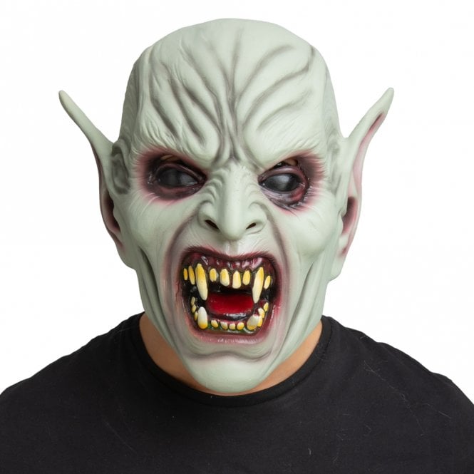 Adult Demon Vampire Full Head Latex Mask