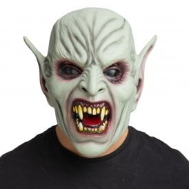 Adult Demon Vampire Full Head Latex Mask
