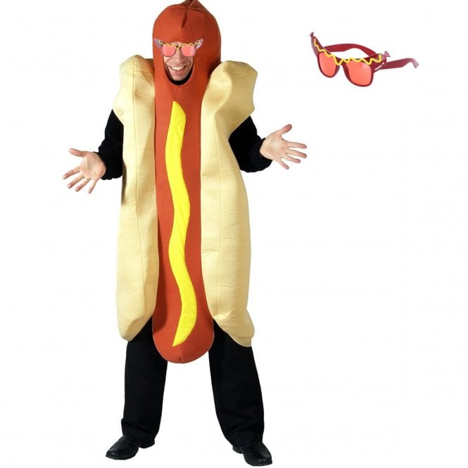 Adult Funny Hot Dog + Sausage Glasses