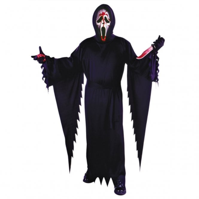 Adult Ghost Face® Bleeding Costume (One Size)