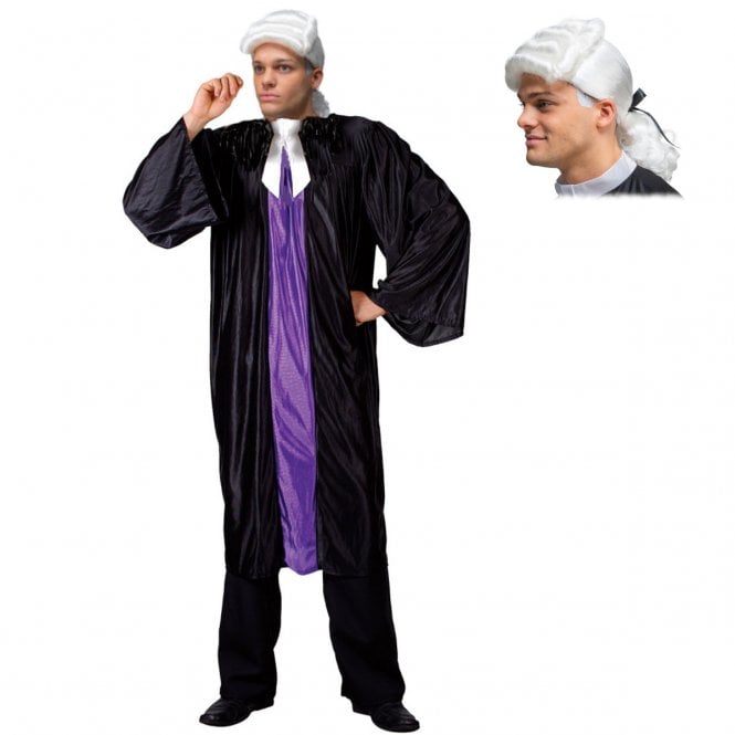 Adult High Court Judge + NEW Judge/Washington Wig