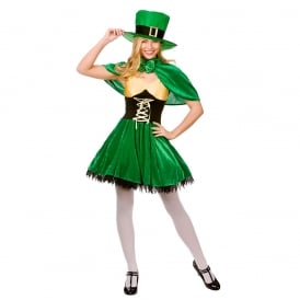 Adult Ladies Lucky Leprechaun Costume