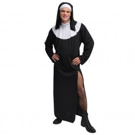 Adult Mens Funny Nun