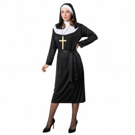 Adult Nun Costume (Longer Length)
