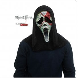 Adult Official Scream Ghost Face® Deluxe BLOODY BLING Mask