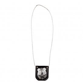 Adult Police Badge on Neck Chain
