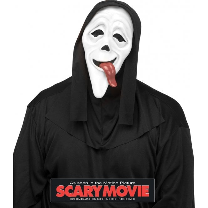 Adult Scary Movie WAASS-UP! Mask with Hood