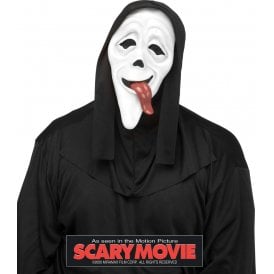 Adult Scary Movie WAASS-UP! Mask with Hood