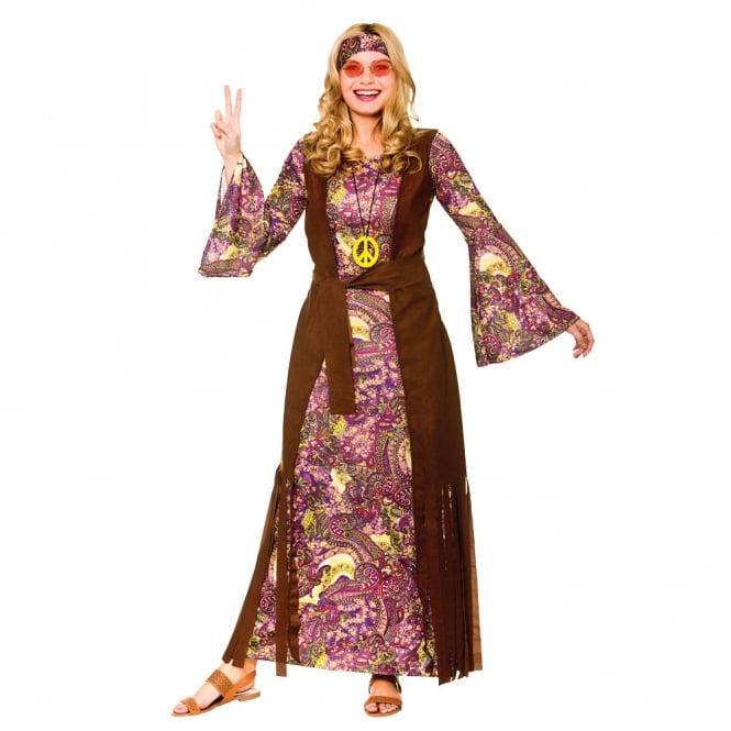 Adult Summer of Love Hippie Costume