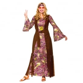 Adult Summer of Love Hippie Costume