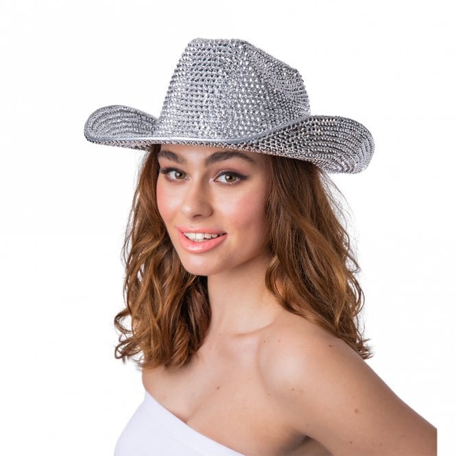 Adult Super Deluxe Rhinestone Texan Cowgirl Hat