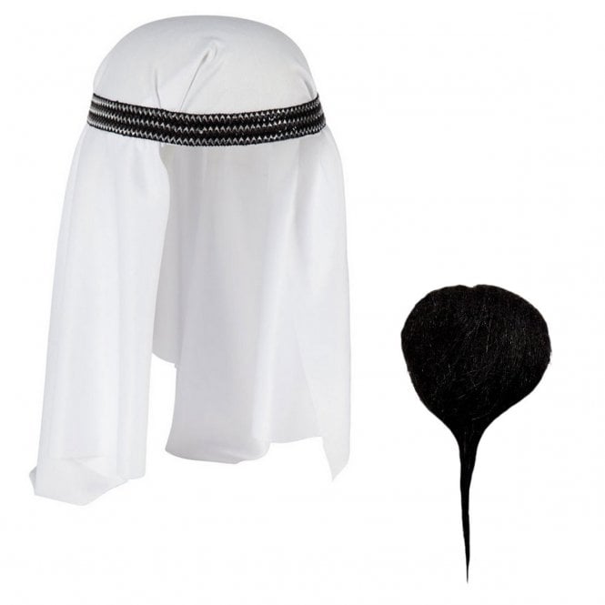 Arab Headpiece + Goatee Beard