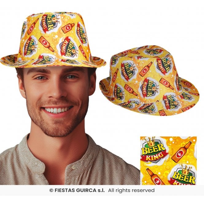 Beer King Trilby Hat