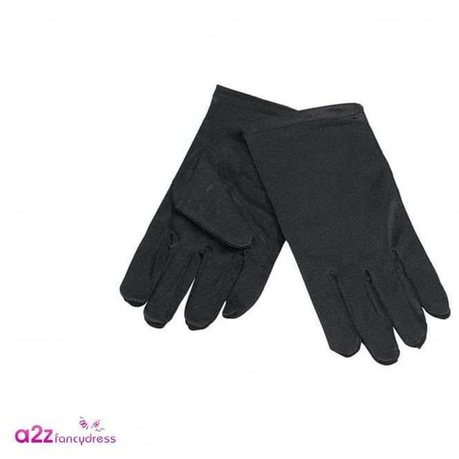 Black Gloves - Kids Accessory