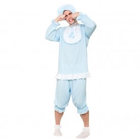 Blue Big Cry Baby - Adult Costume, Hat