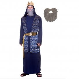 BLUE Wise Man + GREY BEARD 