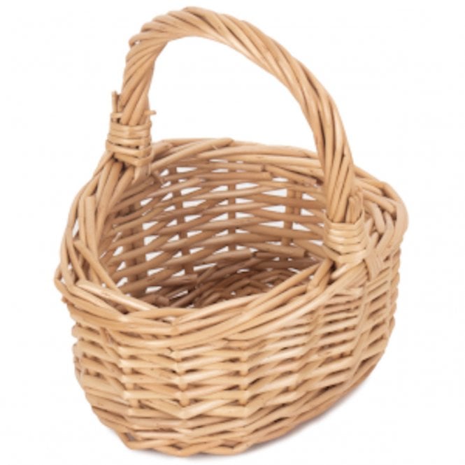 Child MINI Buff Shopping Basket - Size 14 x 12 x 5cm 