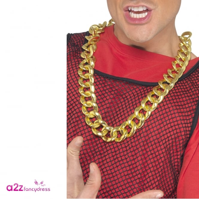 Chunky Gold Necklace - Adult Accessory
