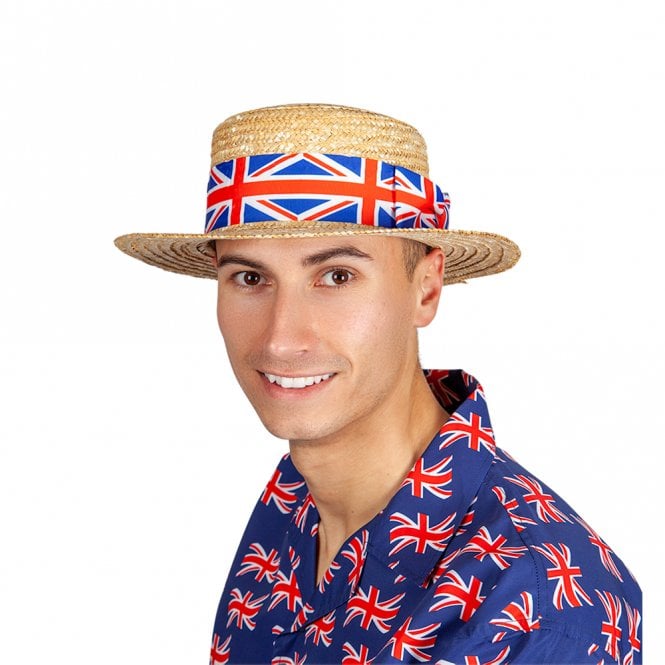 Classic Boater - G.B Style- Adult Accessory