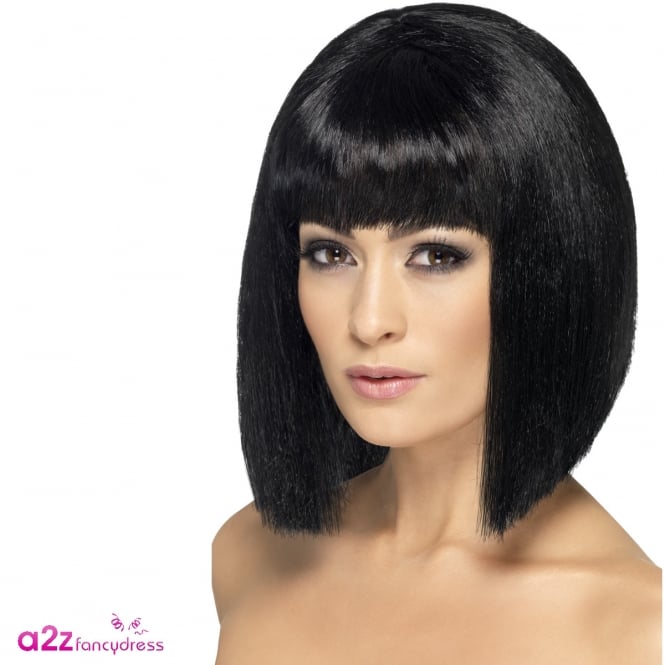 Coquette Wig (Black) - Adult Accessory