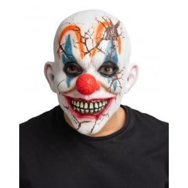 Cracked Head Clown - Latex Mask