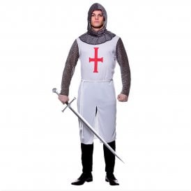 Crusader White Knight - Adult Costume