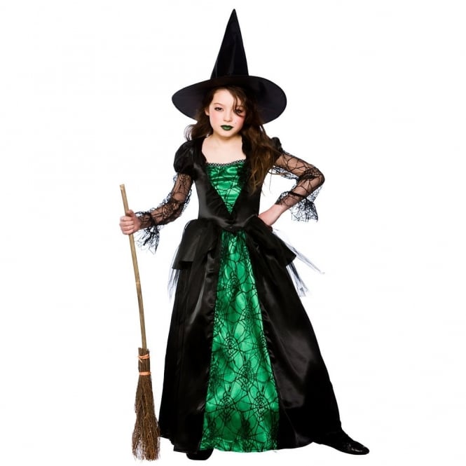 Deluxe Emerald Witch - Kids Costume