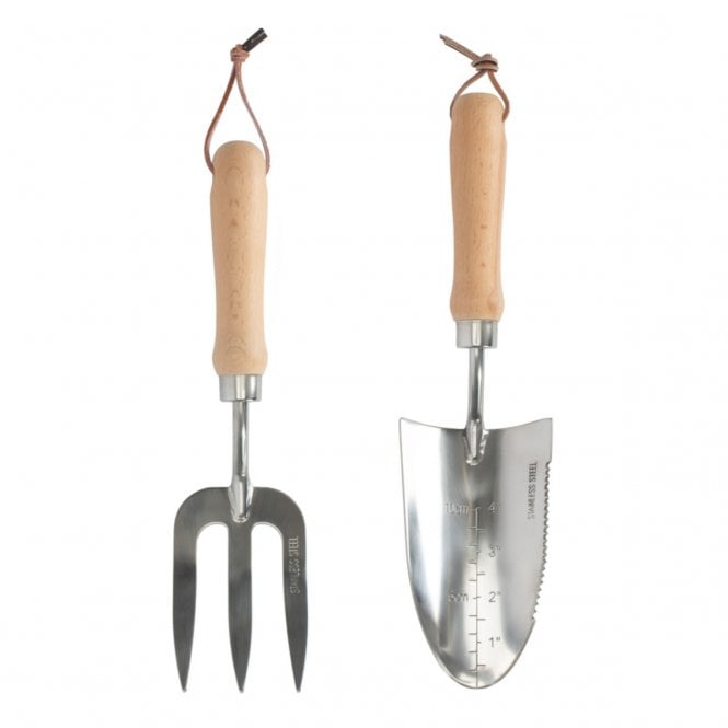 Deluxe Garden Trowel + Deluxe Garden Hand Fork