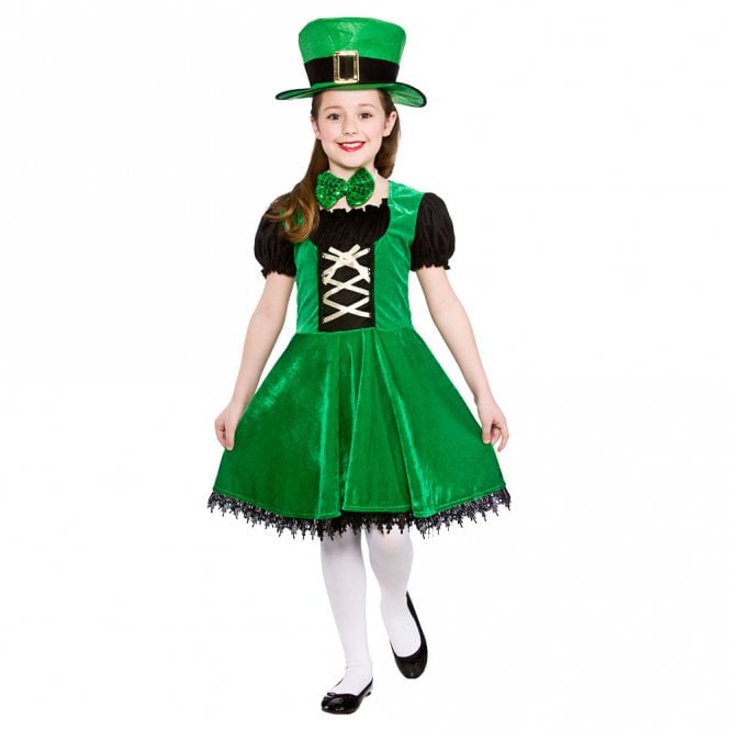 Deluxe Leprechaun Girl - Kids Costume