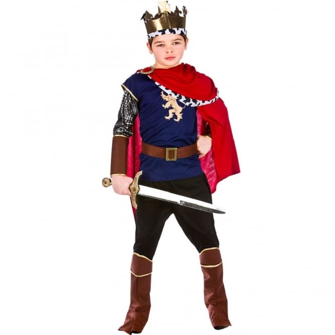 Deluxe Medieval King - Kids Costume