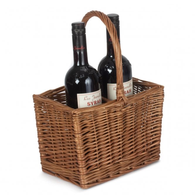 Double Steamed 2 Bottle Wine Carrier