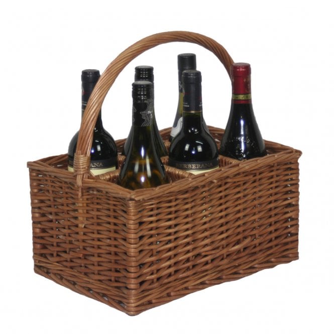 Double Steamed 6 Bottle Wine Carrier