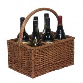 Double Steamed 6 Bottle Wine Carrier