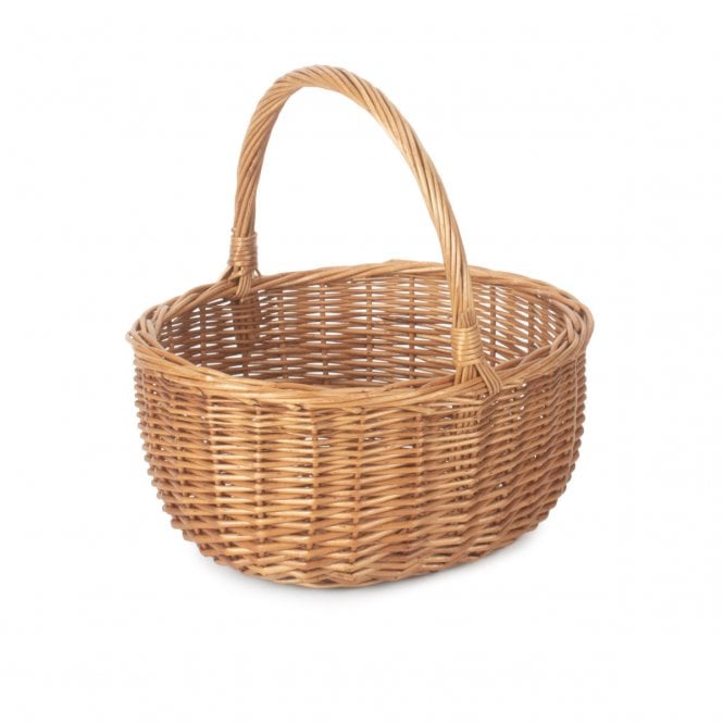 Double Steamed Oval Shopper (L x W x H) 30 x 25 x 13cm