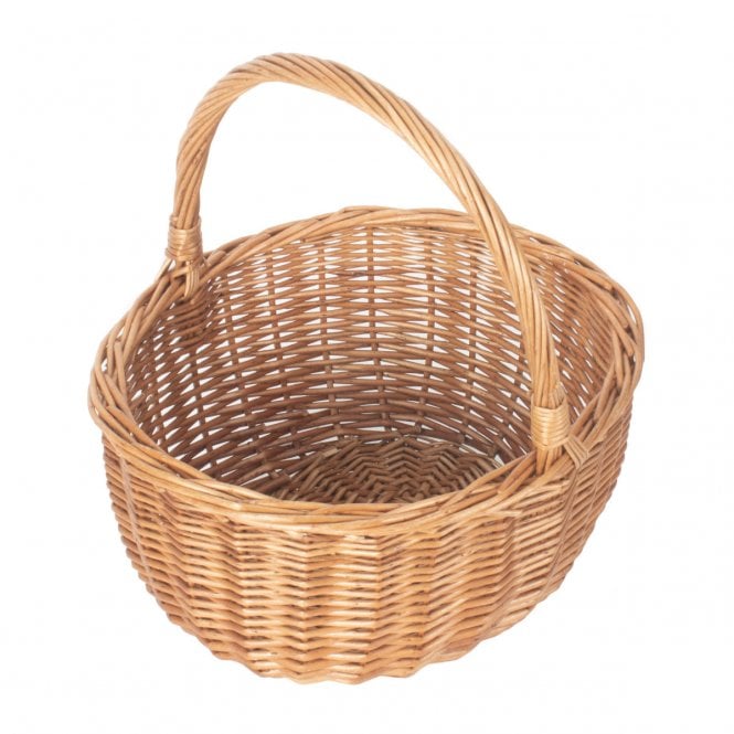 Double Steamed Oval Shopper (L x W x H) 30 x 25 x 13cm