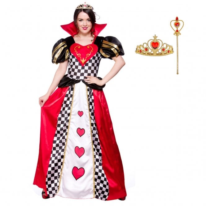Fairytale Queen of Hearts + Tiara & Sceptre
