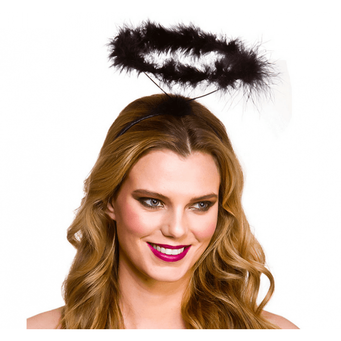 Feather Angel Halo - Black